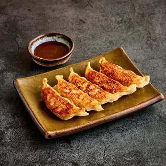 Miso-flavored dumplings