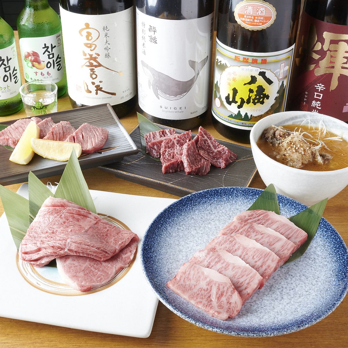 オーナーがこだわり抜いた和牛の焼肉やホルモンをご提供します☆