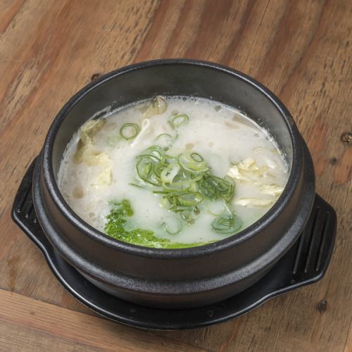 白湯餃子スープ