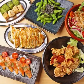 【试吃套餐】工作日3小时、周末2小时畅饮生啤！包含7道菜品，例如醉饺子和迷你麻婆豆腐饭！