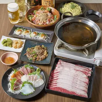 [Weekdays 3H] Rich all-you-can-drink x 8 dishes: Enjoy seafood & meat dishes in our "Special Course" *Weekend surcharge of 550 yen applies for 2 hours on Fridays, Saturdays, and the day before holidays.