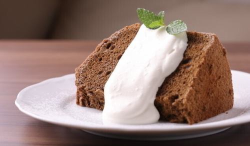 珈琲屋さんのコーヒーシフォン