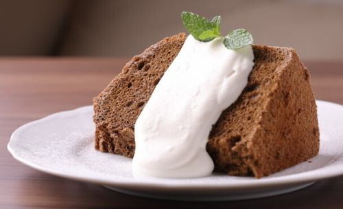 珈琲屋さんのコーヒーシフォン