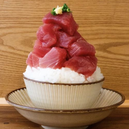 Fresh fish topping