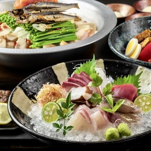 九州の焼酎や日本酒も充実