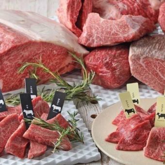 【ランチCコース】ユッケチャンジャキンパ、熟成和牛盛り合わせなど全9皿