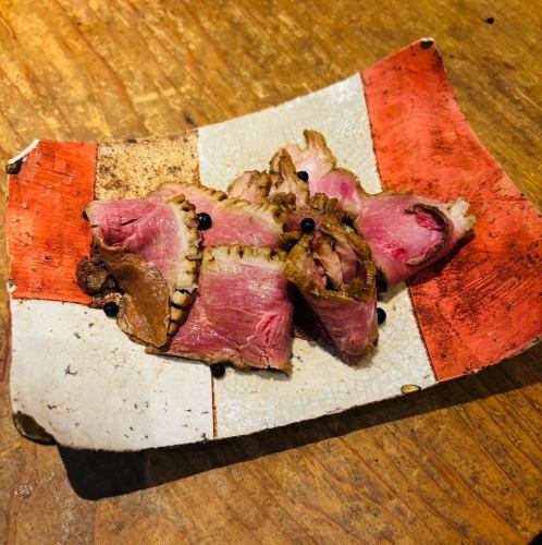 合鴨ロース煮 生胡椒添え