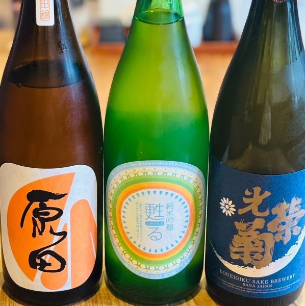 料理と相性抜群の厳選日本酒