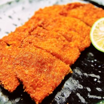 Awa specialty extreme fish cutlet