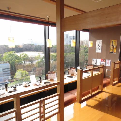 The counter is also popular because you can have a calm meal.It is a smokeless roaster, tatami room, and digging type.