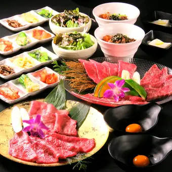 【特上コース】+ 飲み放題(生ビール無)※90分LO