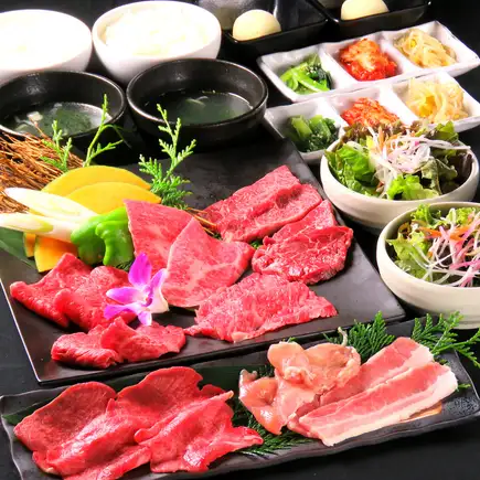 ★ランチコース+飲み放★L.o90分飲み放(生ビール含)付き!ライス大盛り無料♪5780円(税込)