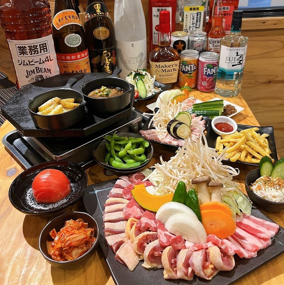 【생맥주도 OK!】 단품 음료 무제한 1200 엔 (세금 포함)!