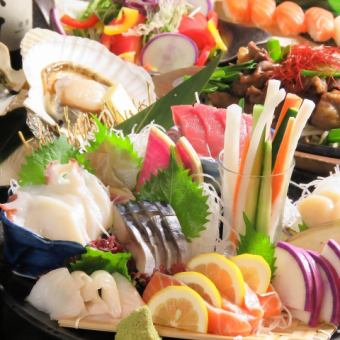 5,000日元 → 4,000日元人气厚岸牡蛎套餐【附札幌经典】