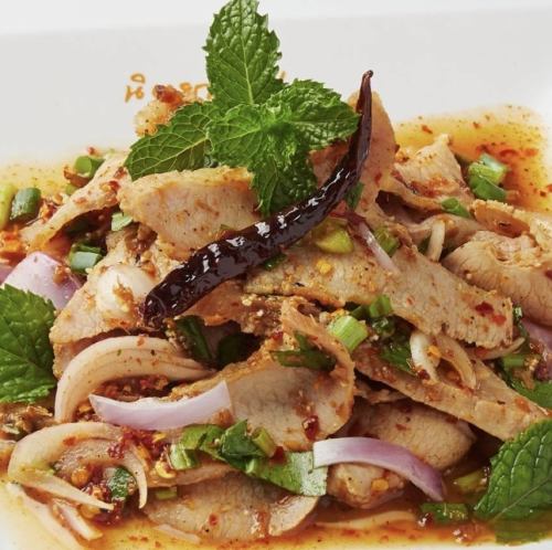 グリルポークネックサラダ