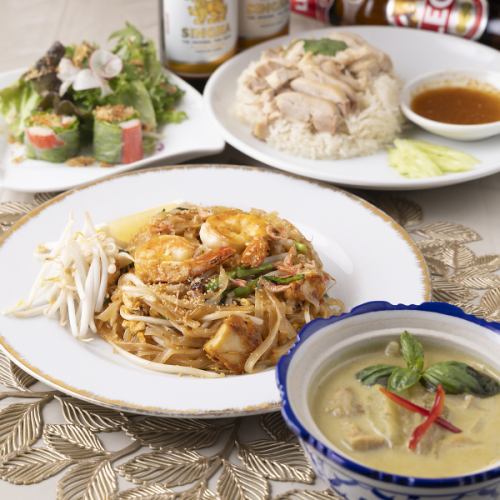 豊富なメニューで本格的なタイ料理をご堪能ください♪