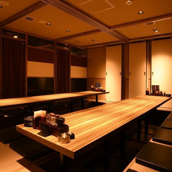 A private room large enough to serve as a banquet hall.We can accommodate up to 30 people.Please leave various banquets for large groups and groups to our shop ♪