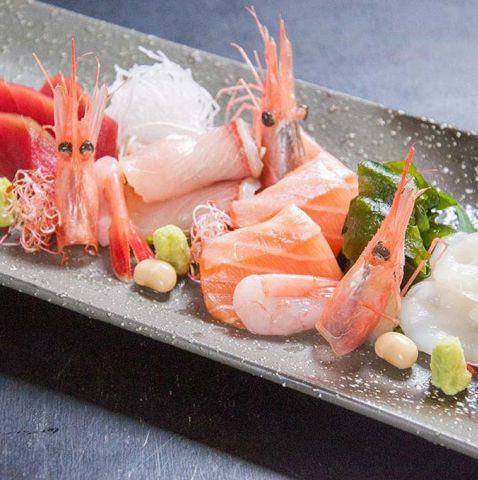 Enjoy fresh seafood in Shin-Sapporo♪ Enjoy our specialty seafood dishes such as sashimi and grilled meat♪