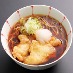 中札內鄉村的雞肉天婦羅蕎麥麵