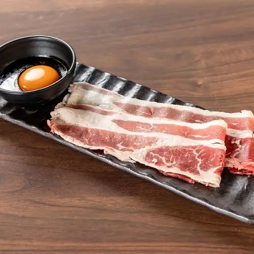 月見炙りカルビ