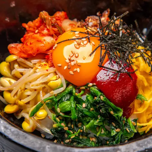 石烤拌飯/石烤蒜蓉飯