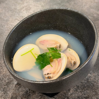 千葉県産地はまぐりの酒蒸し