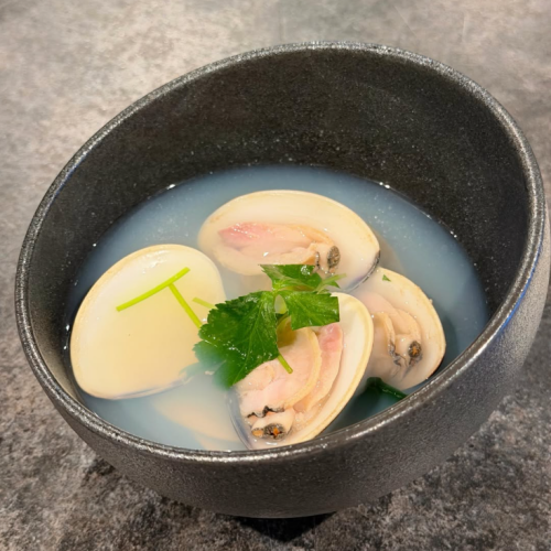 千葉県産地はまぐりの酒蒸し