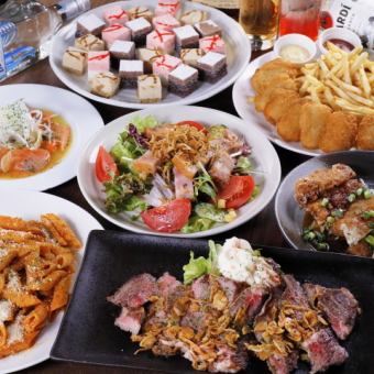 「VIPコース」6000円【2時間飲み放題・料理１０品】