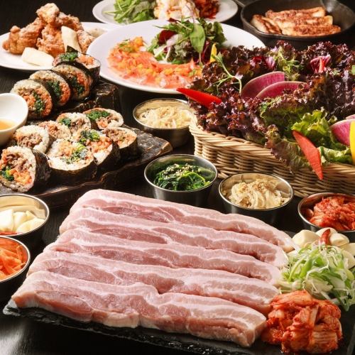 韓国屋台料理多数