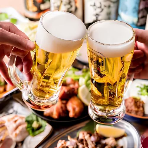 [Available on the day] 2-hour all-you-can-drink plan with Hokkaido local sake for 1,980 yen. Draft beer, Hokkaido local sake, and standard drinks are also available.