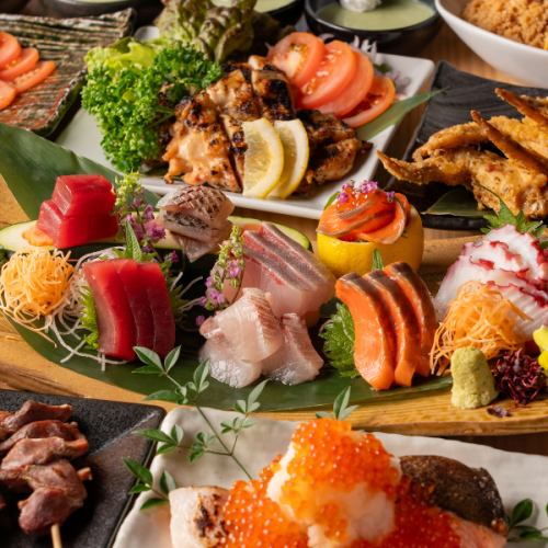 【4000日圓套餐】3小時暢飲+9道豐盛菜餚 *週五2小時 <歡迎會/告別會>