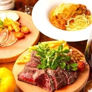 Limited time offer until 10/31: [¥4000 course → ¥2980] 6 dishes including Hokkaido steak + 2 hours of all-you-can-drink beer *Not available on Fridays