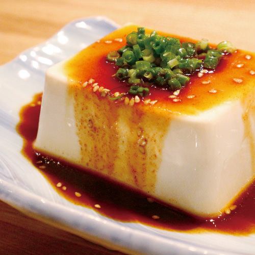 Spicy cold tofu