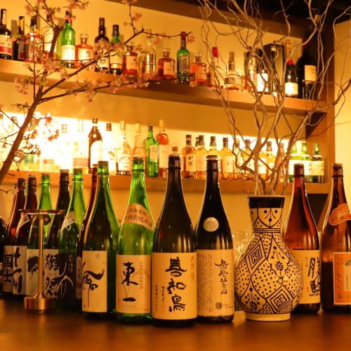 お料理に合わせた日本酒も