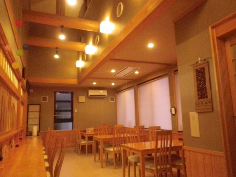 We are waiting for you in a relaxing and relaxing space.You can enjoy your meal in the store where you can feel the warmth of wood at lunch or dinner! Two people are welcome to visit the store ♪ Perfect for banquets, entertainment and important meetings!