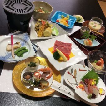 Seasonal Kaiseki meal 6,000 yen