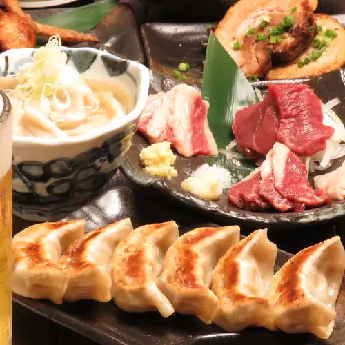 餃子で皆とパーッと乾杯♪
