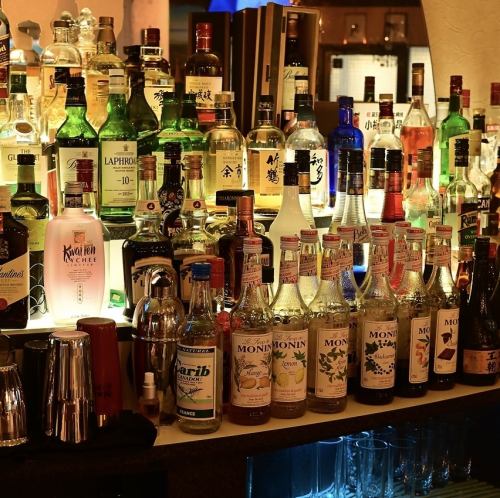Barだからこそ豊富なカクテル