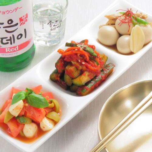 特别的泡菜和韩国料理！