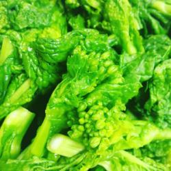 菜の花の辛子和え