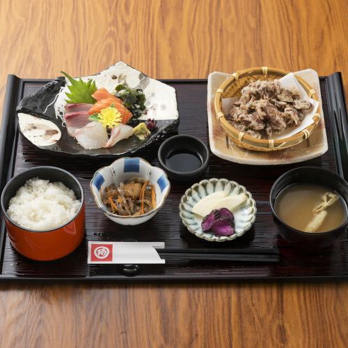 치이카 텐 사시미 정식
