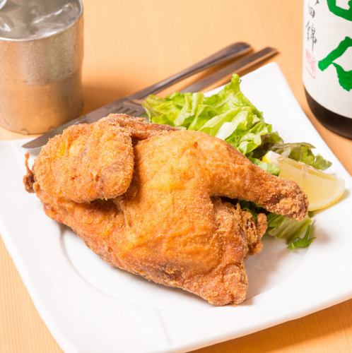 Half-fried chicken