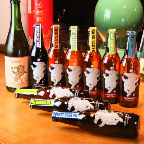 多数のビールを飲み比べ