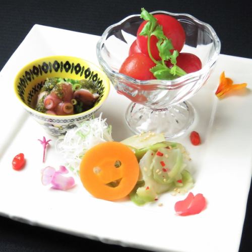 オシャレなお料理も複数