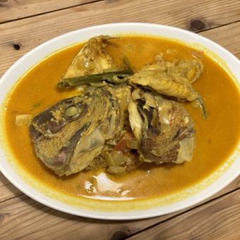 【事前予約制の特別メニュー！】フィッシュヘッドカリー2500円（２～３人前）