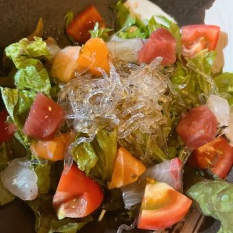 海鮮和風サラダ