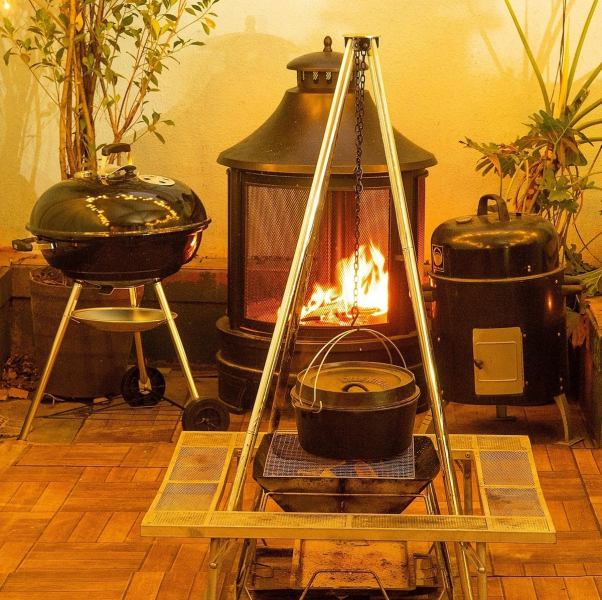 我们提供两种烧烤课程，您可以自带食材（1.5 小时）。