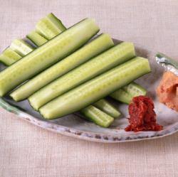 梅きゅう味噌きゅう