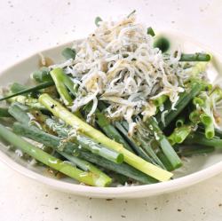 ネギしらすサラダ