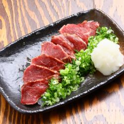馬肉タタキ葱まみれ